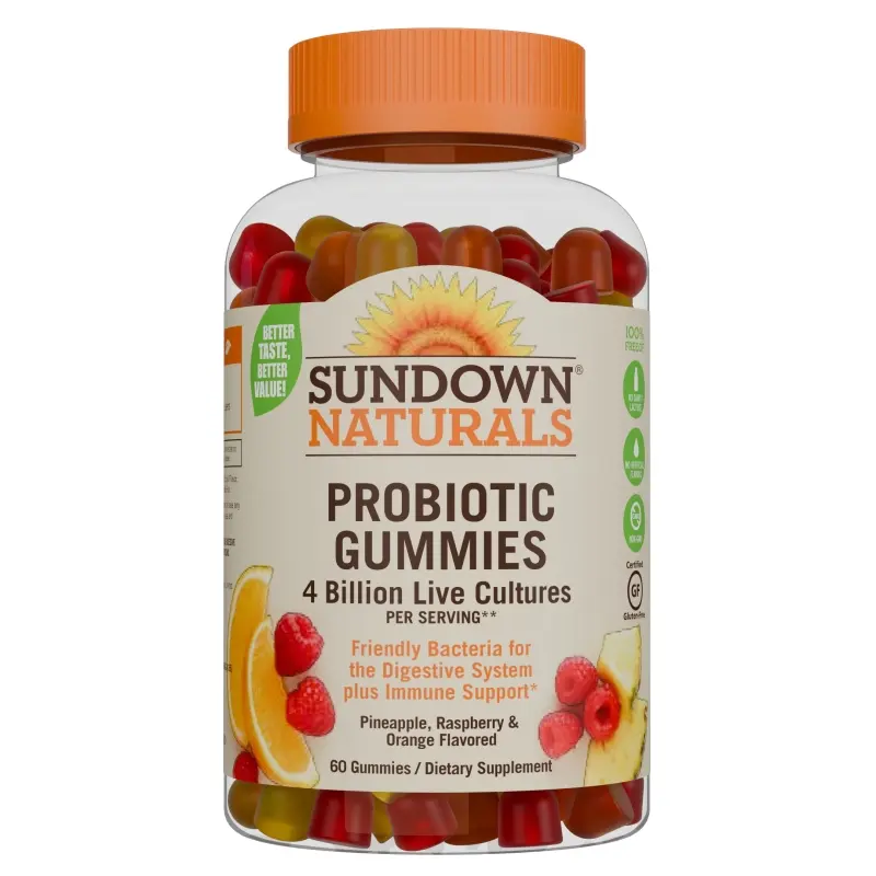 Sundown Naturals Probiotic Gummies WBG